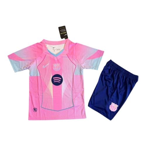 طقم اطفال برشلونه2026 وردي