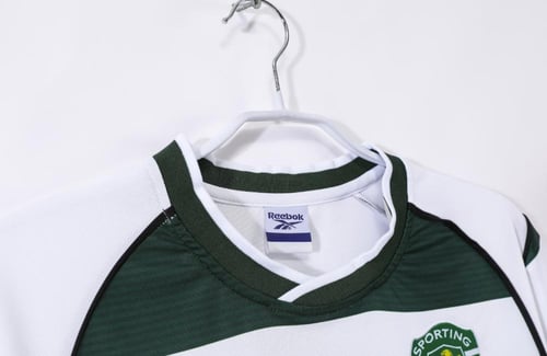 لشبونه 2002/2003 مع طباعة رونالدو-vintage