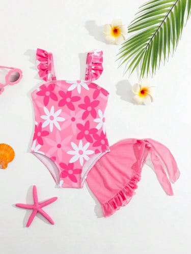 مايوه بنات زهري