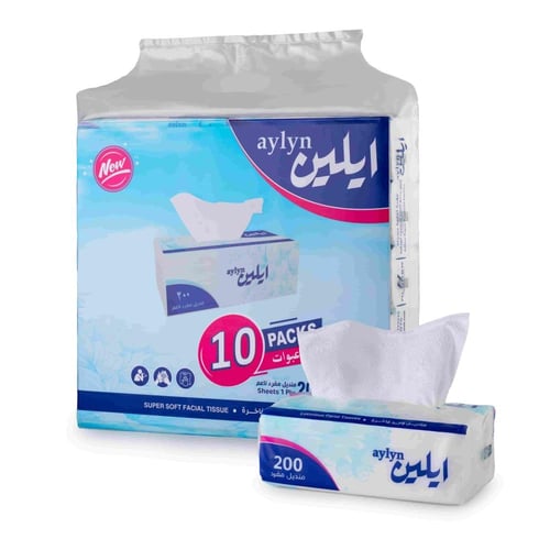 مناديل ايلين 200منديل مفرد