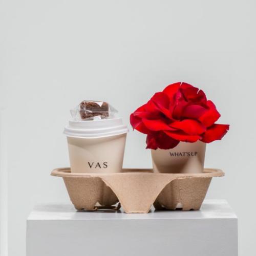 Coffee with flower