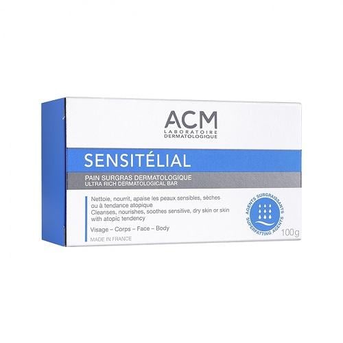 Sensitive skin cleansing soap for dry and sensitive skin from ICM - 100 grams