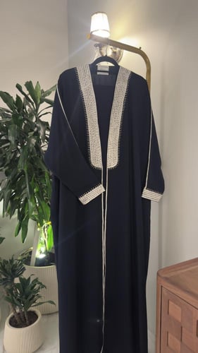 Navy Blue And Silver