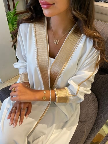 White and gold