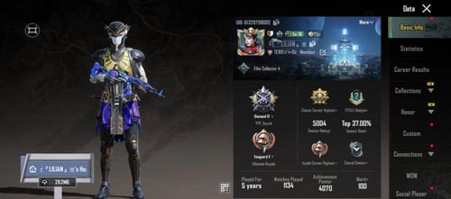 حساب ببجي كوريه فخم