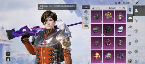 Korean PUBG account high level and rare items
