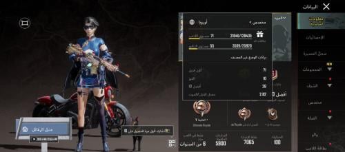 حساب ببجي عالمية