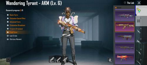 Korean PUBG account, rare items, high level