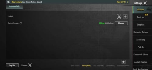 حساب ببجي كوريه