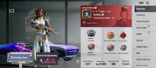 Korean PUBG account