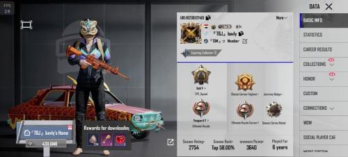 Korean PUBG account