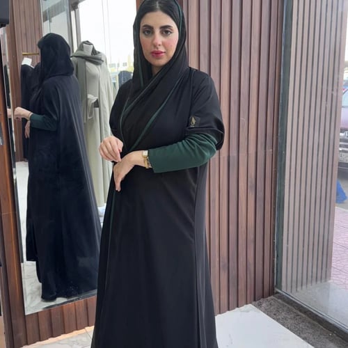 00164 عبايه كم الاسترتش