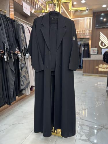 B085 طقم سفر 4 قطع بقماش كوبرا لون اسود