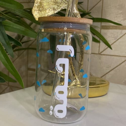 كوب بتصميم غيوم صغيره