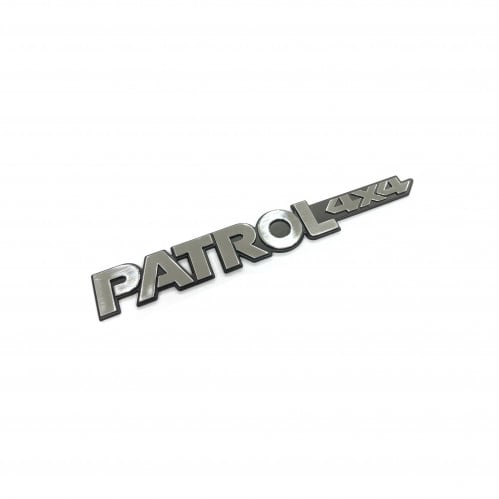 كتابة PATROL 4x4 باب خلفي مطفي أصلي