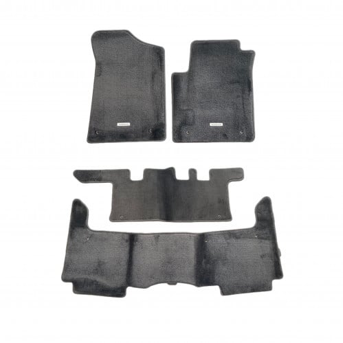 طقم فرشات ارضية بطل الدروب لون اسود أصلي