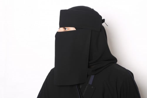 Islamic middle niqab