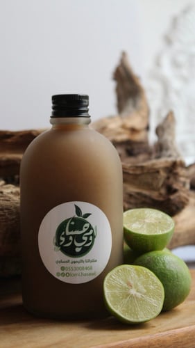 ماء اللومي المعتق بإضافة الجميد