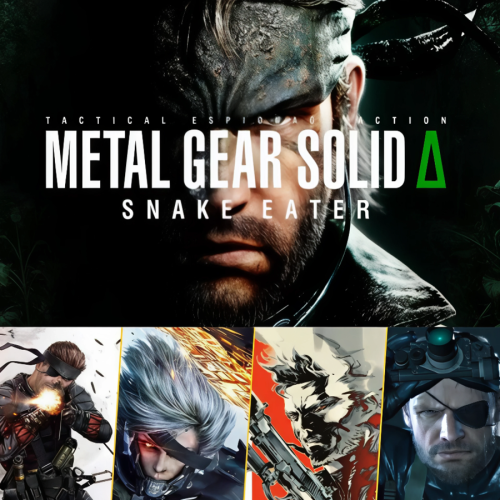 بكج جميع أجزاء METAL GEAR SOLID في حساب واحد !!