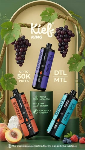 شيشة جاهزة كيف كينغ Kief King 50000