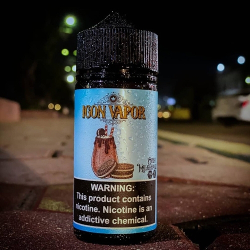 نكهة للفيب ايكون اوريو ميلك شيك | Icon vapor oreo...