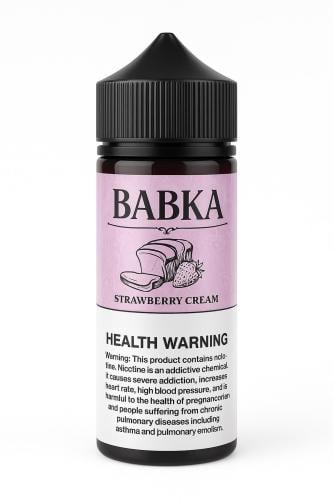 بابكا فراولة و كريمه 100 مل Babka Strawberry Cream