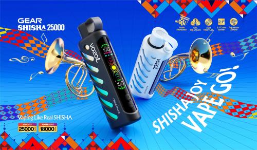 فوزول جير شيشة 25000 بف VOZOL Gear Shisha 25000 pu...