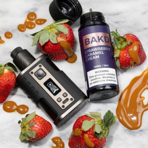 BAKD STRAWBERRY CARAMEL CREAM 120ML/3MG