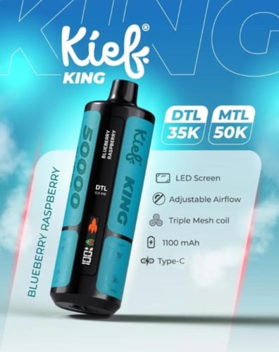 شيشة جاهزة كيف كينغ Kief King 50000