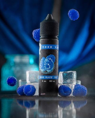 روكسو فيب توت بري بارد Roxo Vape Blue Razz Ice