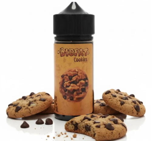 نكهة فيب 100 مل كوكيز من بيق فات BIGFAT Cookies