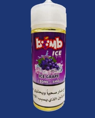 بومب عنب ايس 120 مل Bomb Grape Ice