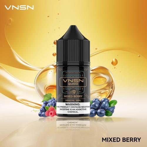 فينسن توت مشكل VNSN QUAKE 30ML E-LIQUID MIXED BERR...