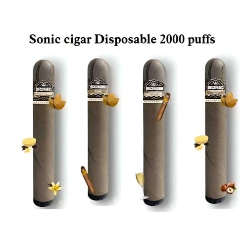 سحبة جاهزة سونيك سيجار 2000 بف Sonic cigar Disposa...