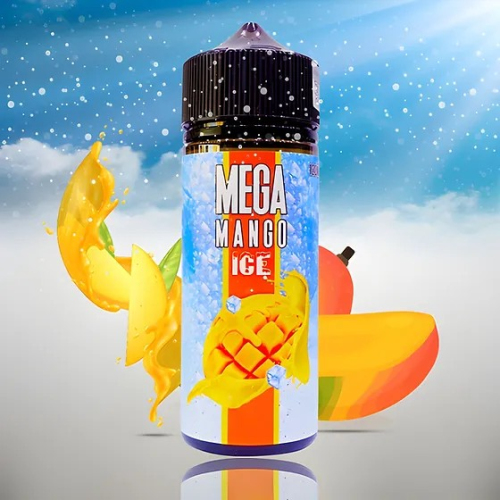 ميقا مانجو ايس 120 مل Mega Mango Ice