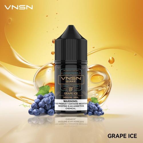 فينسن عنب بارد VNSN QUAKE 30ML E-LIQUID GRAPE ICE