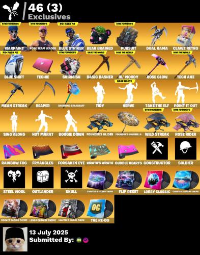 حساب فورتنايت طور الزومبي القديم اساسي