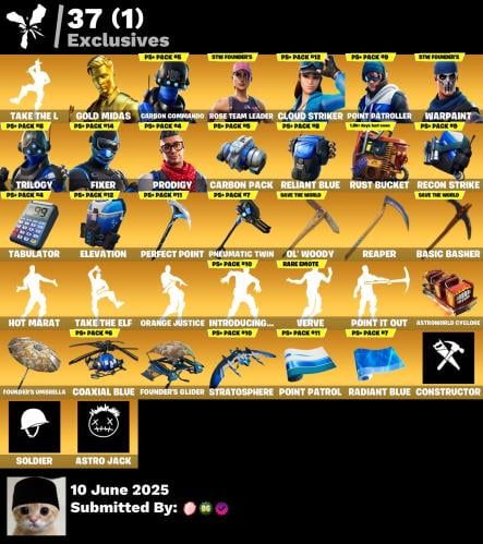 حساب فورتنايت طور الزومبي القديم اساسي