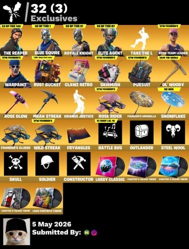 حساب فورتنايت سيزن٣ طور الزومبي القديم اساسي