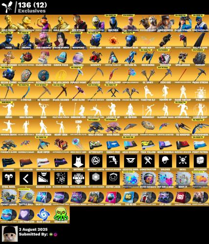 حساب فورتنايت 200skin طور الزومبي القديم اساسي