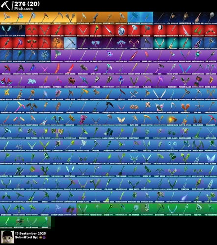 حساب فورتنايت 284skin اكس كريتوس اساسي