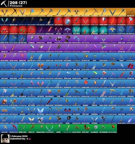 حساب فورتنايت اكس كريتوس 125skin اساسي