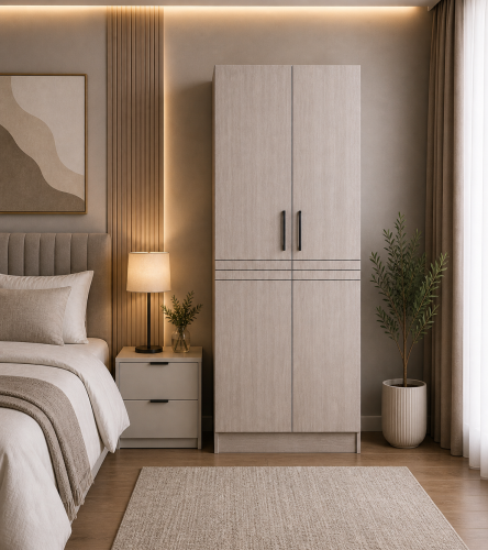 دولاب ملابس مودرن – تصميم عملي بحجم مثالي