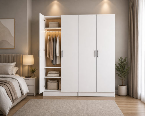 دولاب ملابس مودرن بتصميم عملي وأنيق