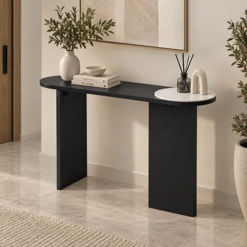 مدخل خشب متعدد الالوان 120 × 40 × 80 سم