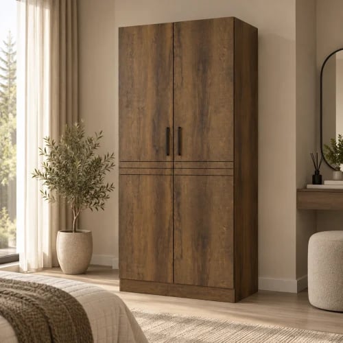 Modern clothes closet – practical design with an i...