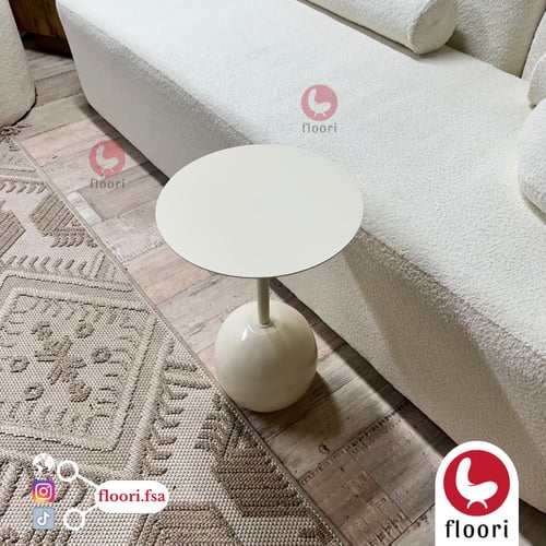 طاولة خدمه بسطح حديد قاعده رخام