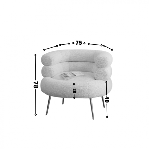 كرسي بوكليه سكري رجل اسود