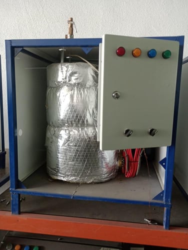 بويلر كهرباء عدد 4 سخان تركي جديد ابيض