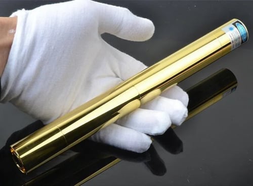 ليزر ذهبي (ازرق حارق)